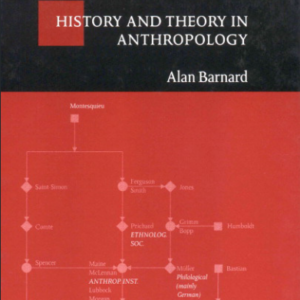 History And Theory In Anthropology - Alan Barnard