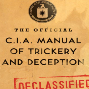 The Official CIA Manual Of Trickery And Deception - H. Keith Melton